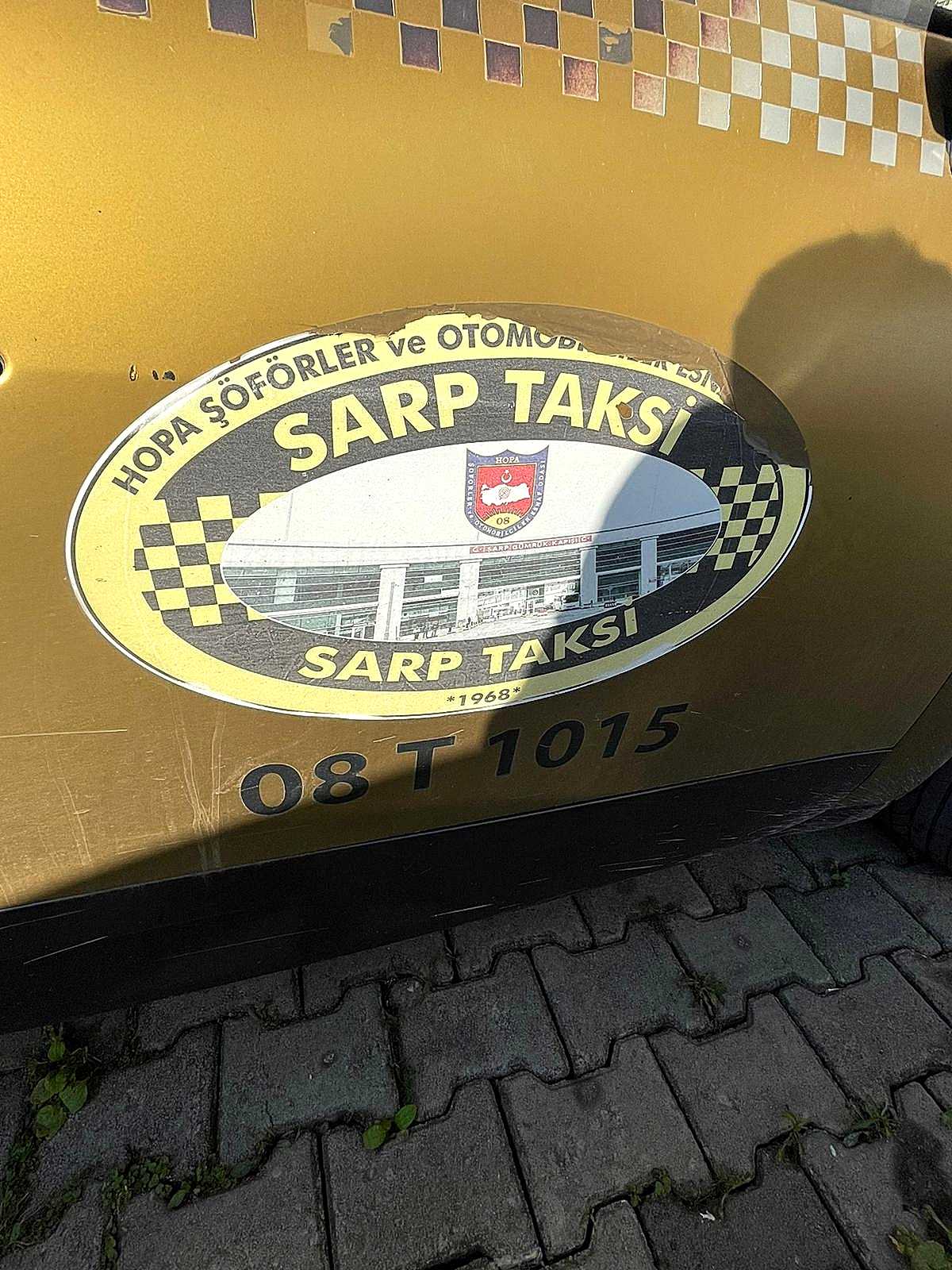 Sarp Gümrük Sınır Kapısı Taksi Sarp Sınır Kapısı En Yakın Taksi