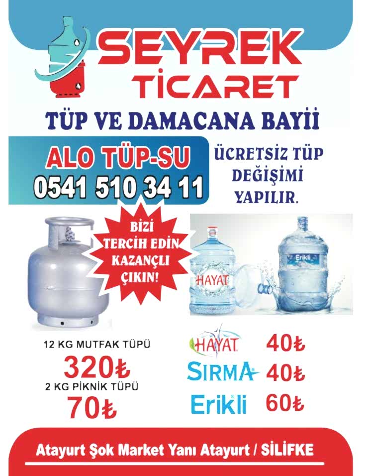 SUSANOĞLUDA TÜP +994 541 510 34 11 SEYREK TİCARET